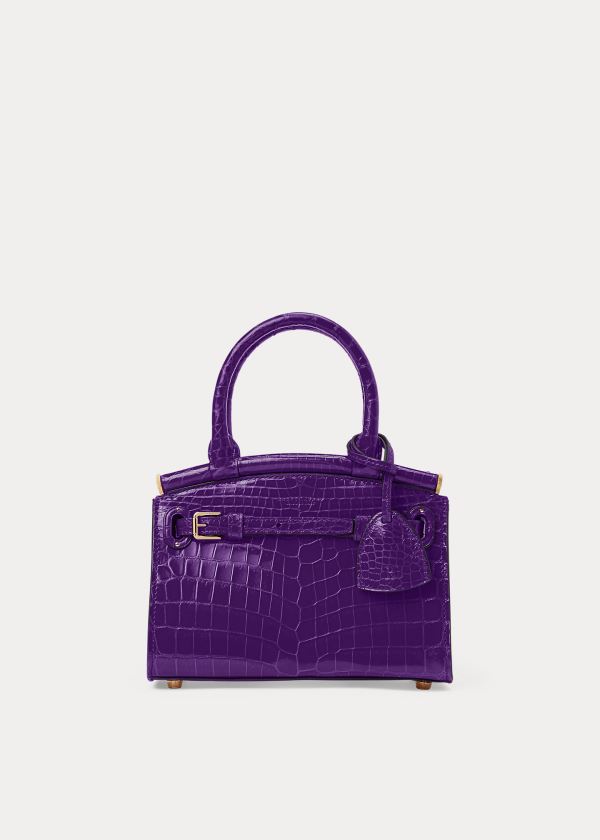 Ralph Lauren Alligator Mini RL50 Håndtaske Dame Danmark (ULSFI6815)